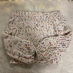 Popcorn confetti sweater